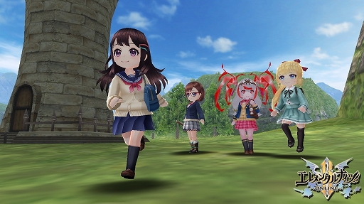 画像ギャラリー No.006のサムネイル画像 / 「エレメンタルナイツR」が女の子プラモデルシリーズの“創彩少女庭園”とコラボ。スクショコンテストの開催も