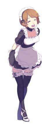 画像ギャラリー No.006のサムネイル画像 / 「メイド☆ぱらだいす」追加DLC，明るく健気な勤労少女“浅見 萌”が本日登場
