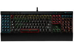 画像ギャラリー No.007のサムネイル画像 / ［COMPUTEX］光るキーボードはここまできた。七色に変わる「Cherry MX RGB」搭載のCorsair製モデルが発売へ