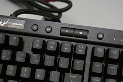 画像ギャラリー No.007のサムネイル画像 / 「Cherry MX RGB」搭載のCorsair製ゲーマー向けキーボード「K65 RGB」を試す。「光り方を徹底的にカスタマイズできる」とは，こういうことだ!?