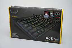 画像ギャラリー No.040のサムネイル画像 / 「Cherry MX RGB」搭載のCorsair製ゲーマー向けキーボード「K65 RGB」を試す。「光り方を徹底的にカスタマイズできる」とは，こういうことだ!?