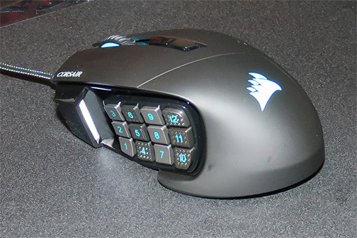 画像ギャラリー No.009のサムネイル画像 / ［CES 2017］Corsairが新しいフラッグシップキーボード「K95 RGB PLATINUM」を発表。多ボタンマウスの後継機種も