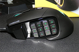 画像ギャラリー No.015のサムネイル画像 / ［CES 2017］Corsairが新しいフラッグシップキーボード「K95 RGB PLATINUM」を発表。多ボタンマウスの後継機種も