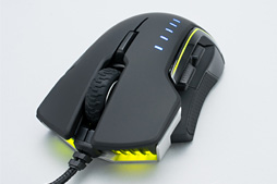 画像ギャラリー No.002のサムネイル画像 / Corsairの新型マウス「GLAIVE RGB」レビュー。「交換式左サイドパネル採用のIE3.0クローン」をじっくり使ってみた