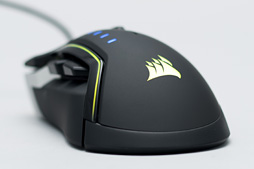 画像ギャラリー No.003のサムネイル画像 / Corsairの新型マウス「GLAIVE RGB」レビュー。「交換式左サイドパネル採用のIE3.0クローン」をじっくり使ってみた