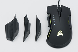 画像ギャラリー No.010のサムネイル画像 / Corsairの新型マウス「GLAIVE RGB」レビュー。「交換式左サイドパネル採用のIE3.0クローン」をじっくり使ってみた