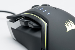 画像ギャラリー No.020のサムネイル画像 / Corsairの新型マウス「GLAIVE RGB」レビュー。「交換式左サイドパネル採用のIE3.0クローン」をじっくり使ってみた