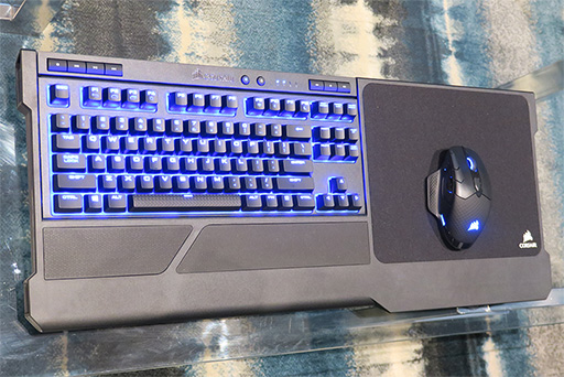 画像ギャラリー No.010のサムネイル画像 / ［CES 2018］2018年のCorsairは「ケーブルからの解放」がキーワード。ワイヤレスのゲーマー向けキーボードやマウスが発売に