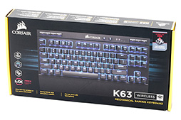 画像ギャラリー No.003のサムネイル画像 / 【PR】Corsairが満を持して放つワイヤレス10キーレスキーボード「K63 Wireless」は，謳い文句どおりの高機能＆低遅延が魅力