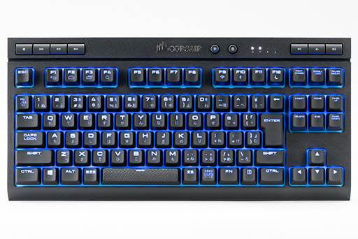 画像ギャラリー No.010のサムネイル画像 / 【PR】Corsairが満を持して放つワイヤレス10キーレスキーボード「K63 Wireless」は，謳い文句どおりの高機能＆低遅延が魅力