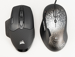 画像ギャラリー No.007のサムネイル画像 / 【PR】接続も充電もワイヤレスなCorsair製マウス「DARK CORE RGB SE」を試す。ケーブルに縛られないゲームライフはとことん快適だ
