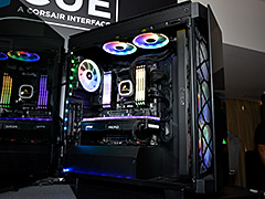 ［COMPUTEX］Corsairの統合ソフトウェアが圧倒的進化。「iCUE」は使いやすいUIですべてのCorsair製品を制御する