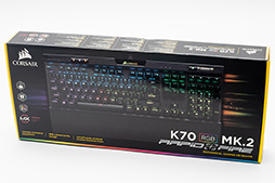 画像ギャラリー No.039のサムネイル画像 / 【PR】進化を続けるCorsair製最新キーボード「K70 RGB MK.2」には,ゲーマーに必要なすべてが揃っている