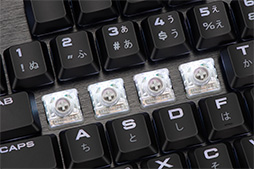 画像ギャラリー No.005のサムネイル画像 / 【PR】低背Cherry軸を採用したCorsair製キーボード「K70 RGB MK.2 LOW PROFILE」は高速入力重視のゲーマー向け新定番だ