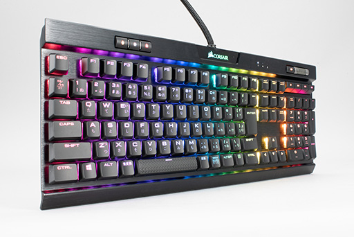 画像ギャラリー No.010のサムネイル画像 / 【PR】低背Cherry軸を採用したCorsair製キーボード「K70 RGB MK.2 LOW PROFILE」は高速入力重視のゲーマー向け新定番だ