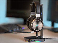 Corsair，ワイヤレス＆ワイヤード両対応の新ヘッドセット「VIRTUOSO RGB Wireless」を発表。ガンメタルの特別カラーも用意