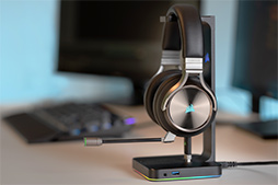 画像ギャラリー No.002のサムネイル画像 / Corsair，ワイヤレス＆ワイヤード両対応の新ヘッドセット「VIRTUOSO RGB Wireless」を発表。ガンメタルの特別カラーも用意