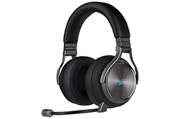 画像ギャラリー No.004のサムネイル画像 / Corsair，ワイヤレス＆ワイヤード両対応の新ヘッドセット「VIRTUOSO RGB Wireless」を発表。ガンメタルの特別カラーも用意