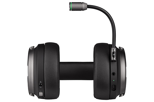 画像ギャラリー No.007のサムネイル画像 / Corsair，ワイヤレス＆ワイヤード両対応の新ヘッドセット「VIRTUOSO RGB Wireless」を発表。ガンメタルの特別カラーも用意
