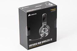 画像ギャラリー No.060のサムネイル画像 / 【PR】Corsairの新ヘッドセット「VIRTUOSO RGB SE」は，超低遅延とボイスを聞き取りやすい音質が魅力の一品だ