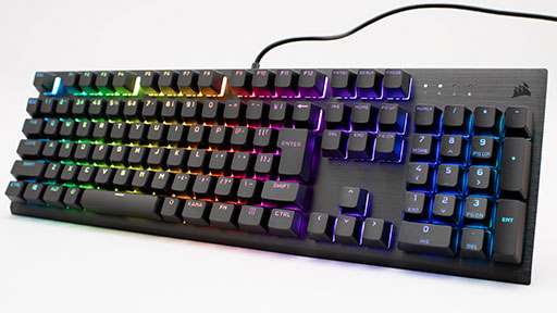 画像ギャラリー No.003のサムネイル画像 / 【PR】Corsairの新型キーボード「K60 RGB PRO SE」は,CHERRY VIOLAスイッチ採用でCherry MXの打鍵感を手頃な価格で実現