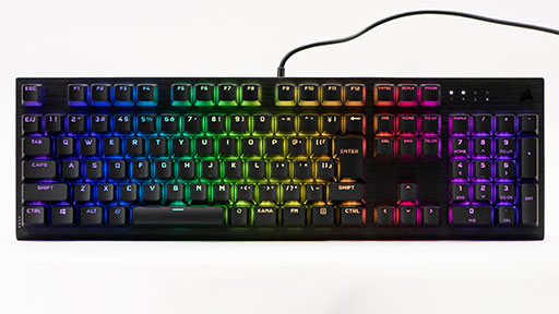画像ギャラリー No.013のサムネイル画像 / 【PR】Corsairの新型キーボード「K60 RGB PRO SE」は,CHERRY VIOLAスイッチ採用でCherry MXの打鍵感を手頃な価格で実現