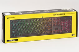 画像ギャラリー No.028のサムネイル画像 / 【PR】Corsairの新型キーボード「K60 RGB PRO SE」は,CHERRY VIOLAスイッチ採用でCherry MXの打鍵感を手頃な価格で実現