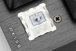 画像ギャラリー No.006のサムネイル画像 / 【PR】Corsairのフラッグシップキーボード「K100 RGB」は,光学式キースイッチと高速レポートレートでeスポーツゲーマーにお勧めしたい