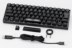 画像ギャラリー No.005のサムネイル画像 / 【PR】Corsairのミニキーボード「K65 RGB MINI」は,60%のサイズとハイエンド並みのスペックを両立した製品だ