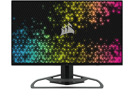 画像ギャラリー No.001のサムネイル画像 / Corsairがゲーマー向けディスプレイ市場に参入。2560×1440ドットで165Hz表示対応の32型液晶ディスプレイを発表