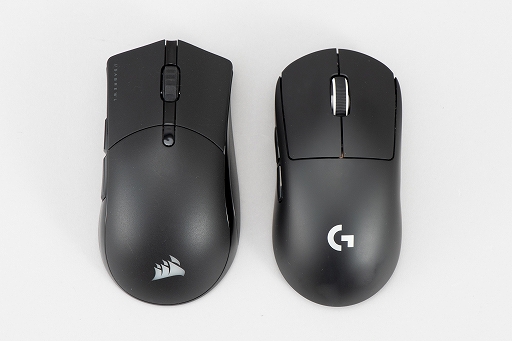 画像ギャラリー No.002のサムネイル画像 / 【PR】Corsairの新作ワイヤレスマウス「SABRE RGB PRO WIRELESS」を試す。79gの軽さと握りやすいボディが魅力だ