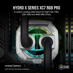 画像ギャラリー No.003のサムネイル画像 / LGA1700対応モデルなどLED内蔵のCorsair製液冷ブロックが国内発売