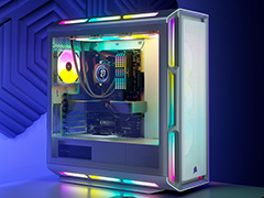 Corsairの新型ミドルタワーPCケース「iCUE 5000T RGB」と「iCUE 5000X RGB」の白色モデルが発売に