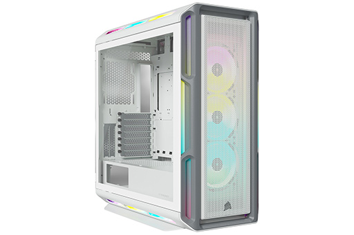 画像ギャラリー No.002のサムネイル画像 / Corsairの新型ミドルタワーPCケース「iCUE 5000T RGB」と「iCUE 5000X RGB」の白色モデルが発売に