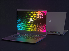 Corsair初のハイエンドゲームノートPC「VOYAGER a1600」が正式発表。Ryzen＆Radeonの高スペックと独自のタッチボタン搭載が特徴だ