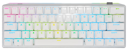 画像ギャラリー No.004のサムネイル画像 / Corsair，新型キーボード「K60 PRO TKL OPX」と「K70 PRO OPX」を発表。独自光学式キースイッチ採用