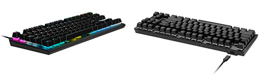 画像ギャラリー No.004のサムネイル画像 / Corsair，光学式キースイッチの10キーレスキーボード「K60 PRO TKL OPX」をAmazon限定で発売。予約は9月23日から