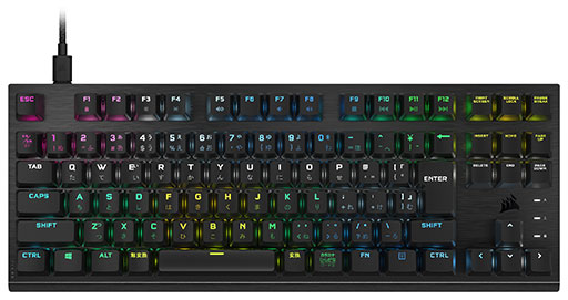 画像ギャラリー No.008のサムネイル画像 / Corsair，光学式キースイッチの10キーレスキーボード「K60 PRO TKL OPX」をAmazon限定で発売。予約は9月23日から