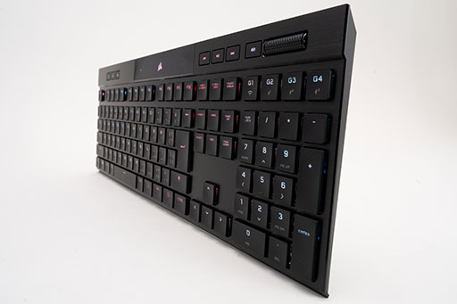 画像ギャラリー No.006のサムネイル画像 / 【PR】Corsairの「K100 AIR Wireless」は,17mmの薄さでワイヤレスやワイヤードでも使える万能ハイエンドキーボードだ