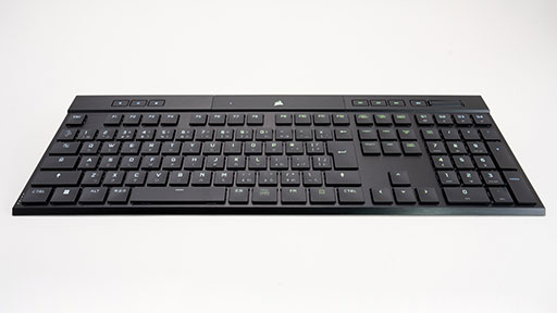 画像ギャラリー No.036のサムネイル画像 / 【PR】Corsairの「K100 AIR Wireless」は,17mmの薄さでワイヤレスやワイヤードでも使える万能ハイエンドキーボードだ