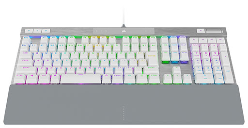 画像ギャラリー No.005のサムネイル画像 / 薄さ17mmでメカニカル! Corsairのフラッグシップキーボード「K100 AIR Wireless」が国内発売決定