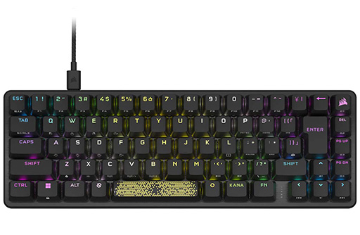 画像ギャラリー No.002のサムネイル画像 / 新開発のスイッチを採用したCorsair製キーボード「K70 MAX」が国内発売。ファームウェア更新で「Rapid Trigger」に対応予定