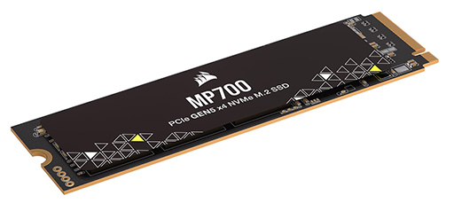 画像ギャラリー No.002のサムネイル画像 / PCIe 5.0対応でリード最大10000MB/sを実現したCorsair製M.2 SSDが10月18日に国内発売
