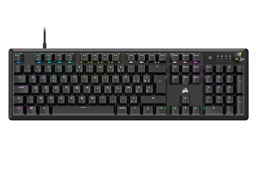 画像ギャラリー No.002のサムネイル画像 / 75%サイズのキーボードやブランド初の開放型ヘッドセットなど,Corsairのゲーマー向けデバイス4製品が11月3日に発売