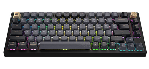 画像ギャラリー No.004のサムネイル画像 / 75%サイズのキーボードやブランド初の開放型ヘッドセットなど,Corsairのゲーマー向けデバイス4製品が11月3日に発売