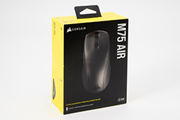 画像ギャラリー No.004のサムネイル画像 / Corsairのワイヤレスマウス「M75 AIR WIRELESS」は,持ちやすいボディと高速ポーリングレートによる初動の速さが見どころだ【PR】