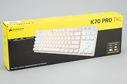 画像ギャラリー No.004のサムネイル画像 / ラピッドトリガー＆SOCD対応の10キーレスキーボード「Corsair K70 PRO TKL」を検証。どんなゲームでも快適な汎用性が魅力だ【PR】