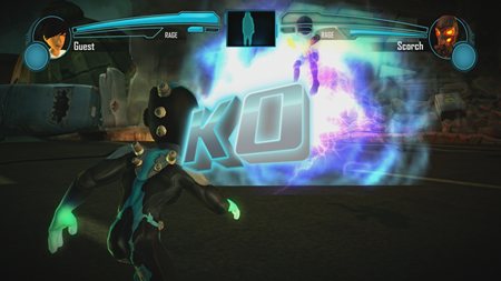 画像ギャラリー No.006のサムネイル画像 / 「パワーアップ ヒーローズ」の基本操作方法や，ゲームの基本情報が公開に。スーパースーツを着たアバターを全身で操って戦おう