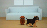 画像ギャラリー No.023のサムネイル画像 / ペット育成シミュレーション「かわいい仔犬3D」が12月15日発売。ミニチュアダックスフンドやトイプードルなど12犬種と一緒に遊べる