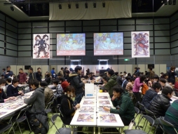 画像ギャラリー No.001のサムネイル画像 / 「三国志大戦 TCG」,オフラインイベント「TCGの宴2014in東京」の様子をレポート。最新カードのイラストが発表